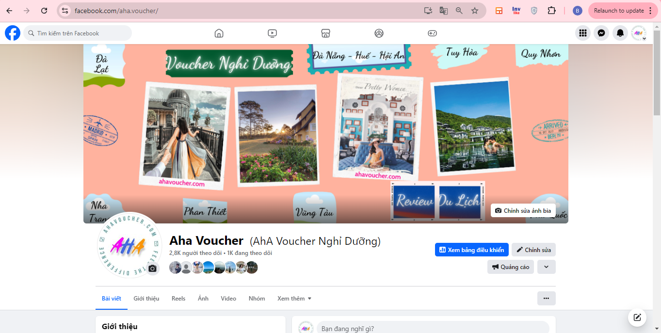 Facebook Aha Voucher