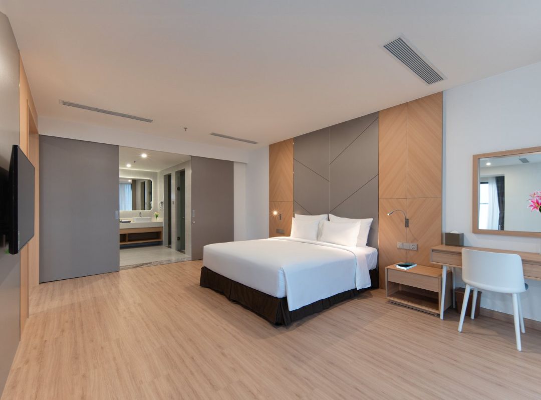 Chất lượng phòng ốc của Aquamarine Resort Cam Ranh