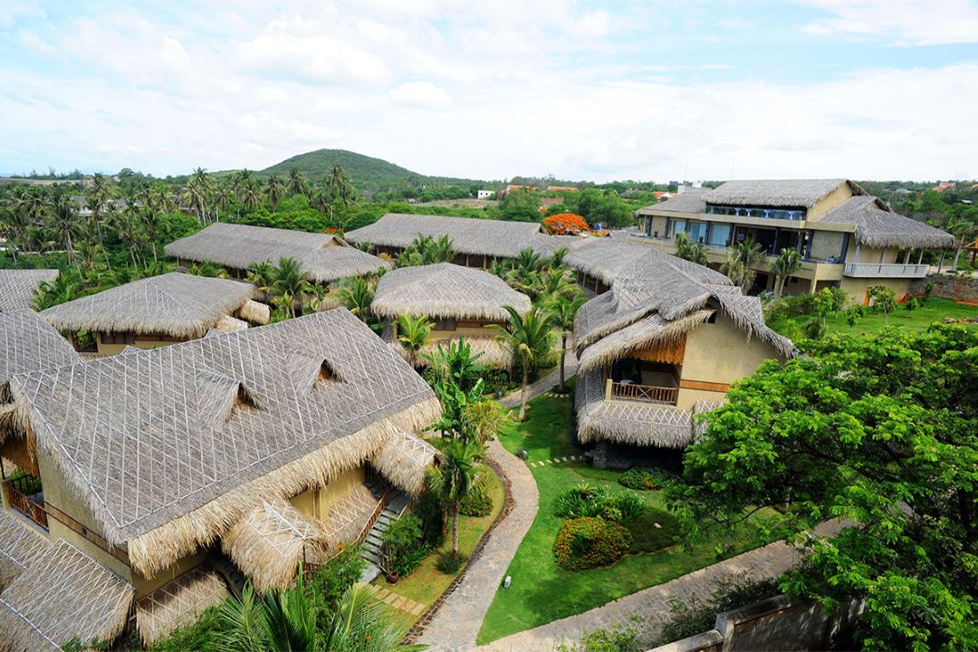 Vị trí ven biển khiến Aroma Beach Resort Mũi Né phù hợp cho kỳ nghỉ yên tĩnh