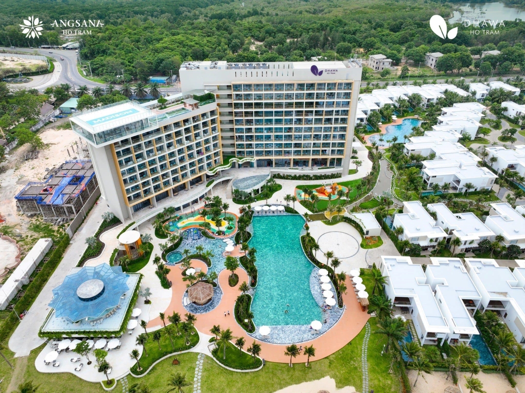 Thắc mắc về mảng xanh khuôn viên của Dhawa Hồ Tràm