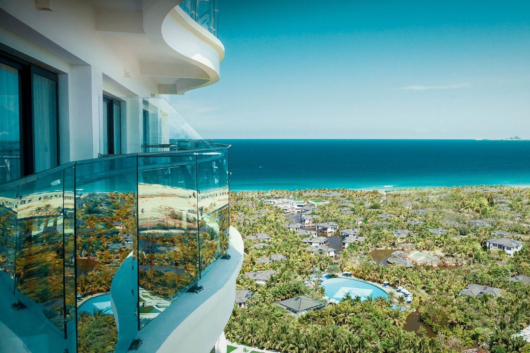 Duyên Hà Resort Cam Ranh có nhiều phòng nhìn ra biển, tầm nhìn thoáng