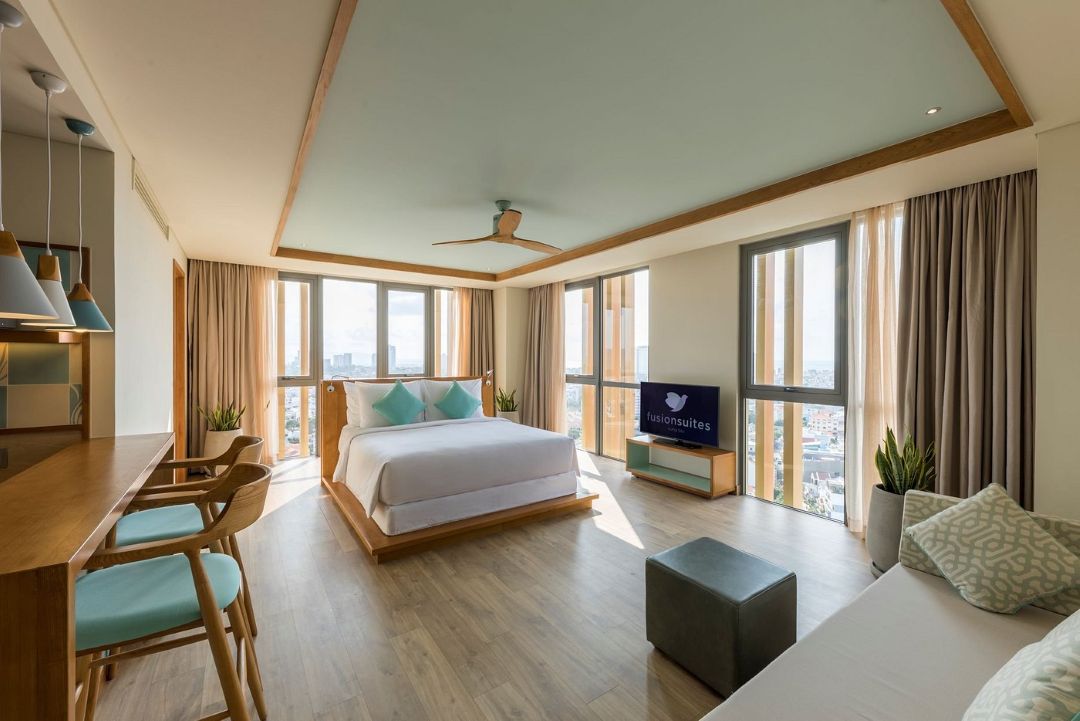 Chất lượng phòng ốc của Fusion Suites Vũng Tàu