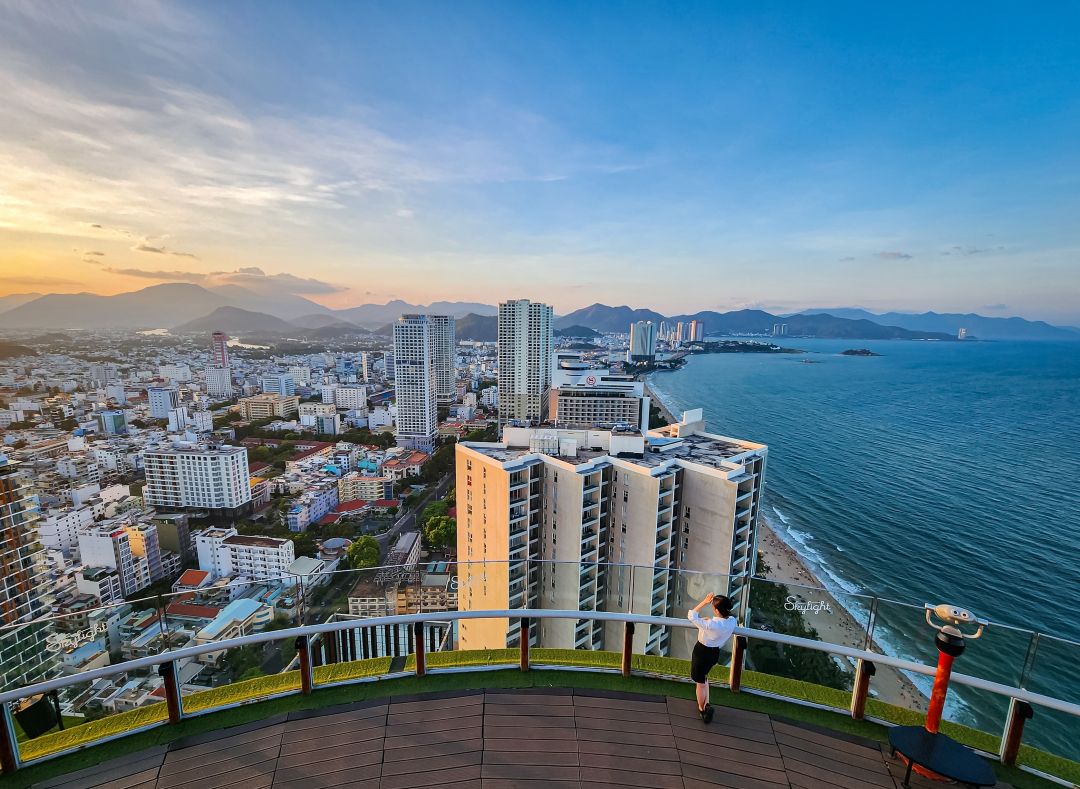 View biển tại Havana Nha Trang Hotel thoáng đãng, đặc biệt đẹp từ các tầng cao