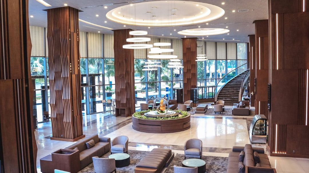 Không gian hiện đại, bố trí gọn gàng là điểm dễ nhận thấy khi lưu trú tại Malibu Vũng Tàu