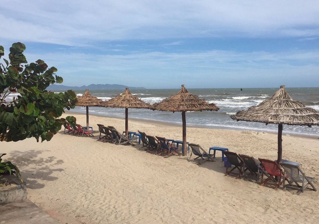 Malibu Vũng Tàu nằm gần biển, nên thuận tiện cho du khách đi dạo trên bờ biển