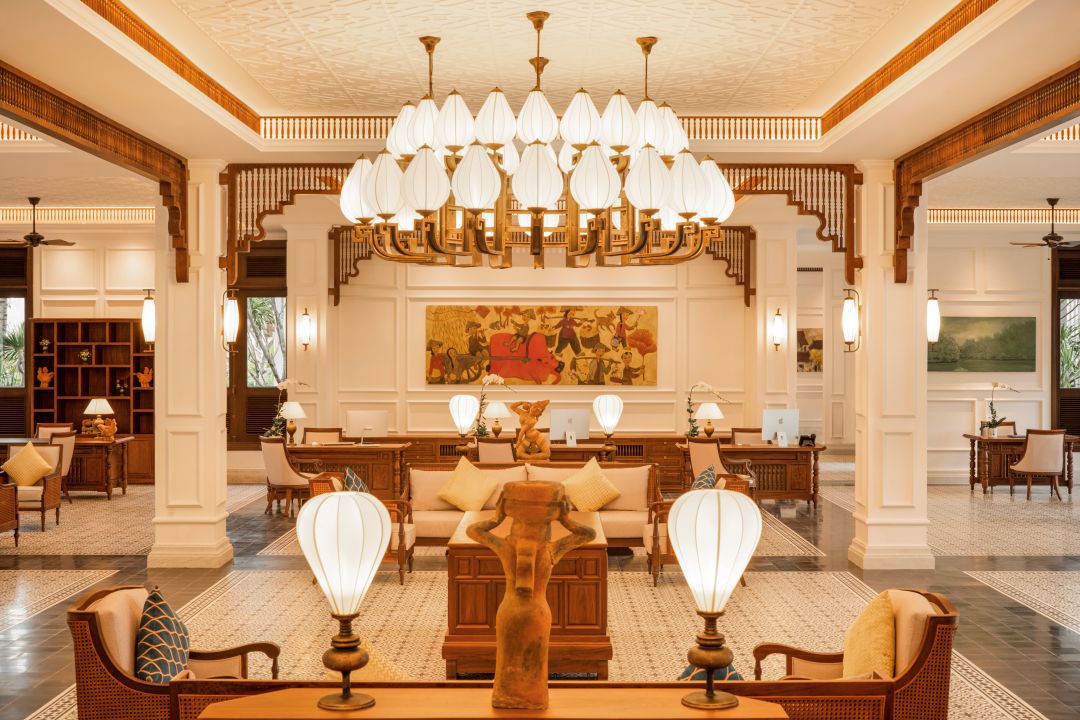 Không gian ở The Anam Mũi Né Resort được khách đánh giá khá sang trọng 