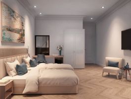 Deluxe Pavillion hướng toàn cảnh - Khu Building