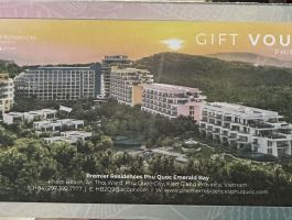 Cần bán voucher 3 đêm tại Emerald Phú Quốc