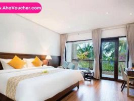 cần bán voucher hạng deluxe 3n2d tại resort beach hoàng ngọc