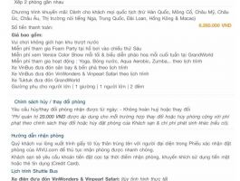 Cần pass lại 2 phòng khách sạn Wyndham garden grandworld Phú Quốc, có thể thương lượng giá cả