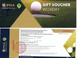 Thanh Lý VOUCHER 18H - SÂN GOLF PGA NOVAWORLD  PHAN THIẾT Số Lượng Lớn